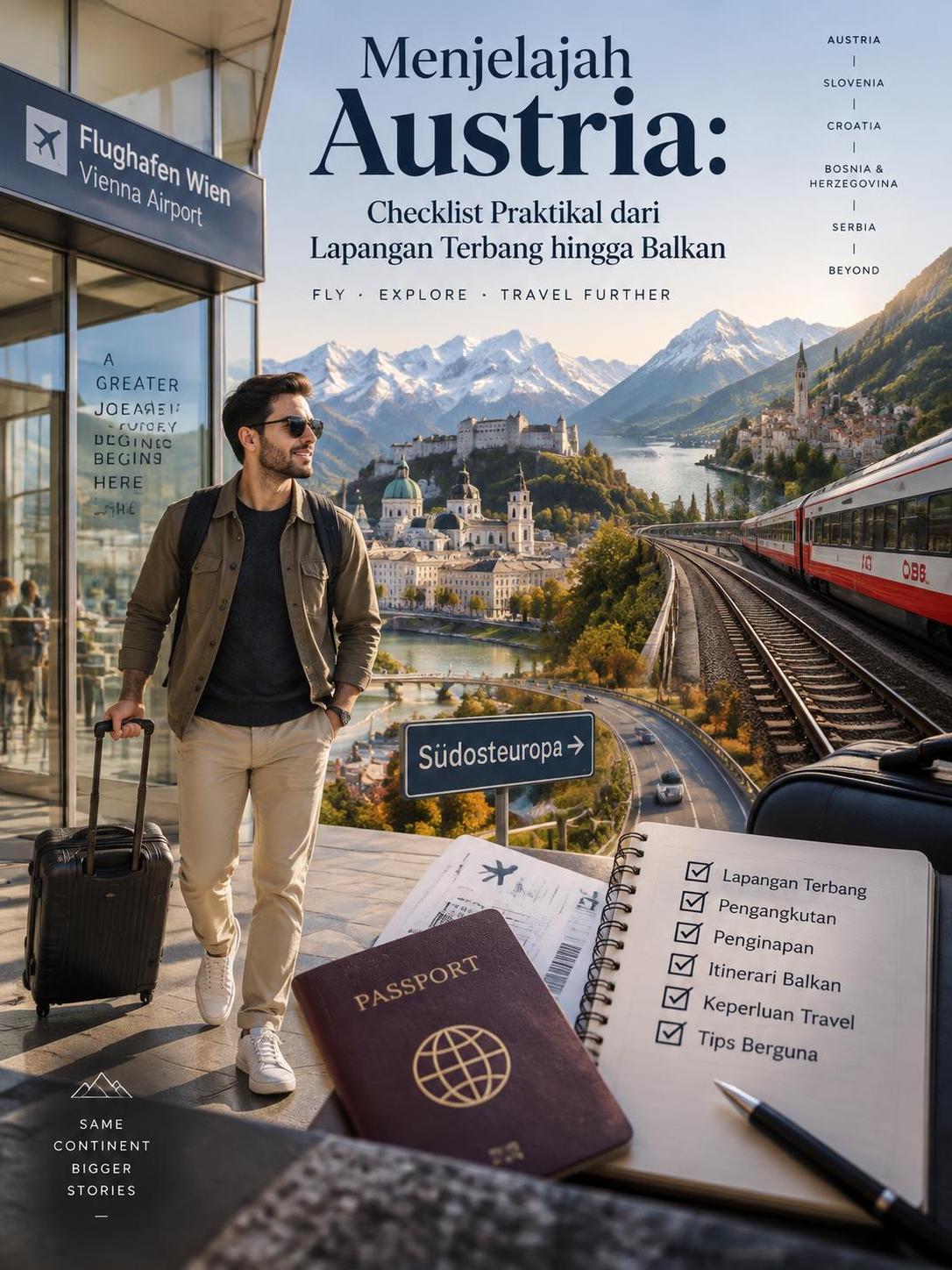 Menjelajah Austria: Checklist Praktikal dari Lapangan Terbang hingga Balkan