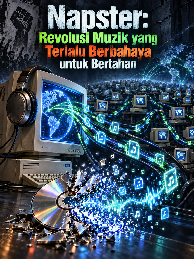 Napster: Revolusi Muzik yang Terlalu Berbahaya untuk Bertahan