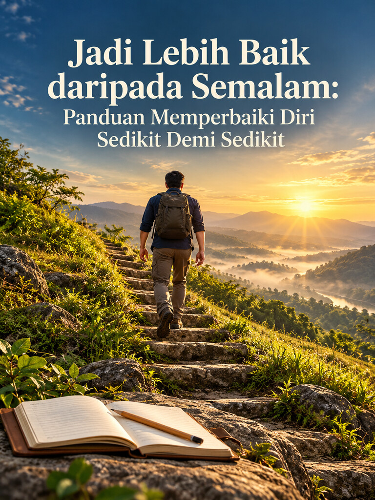 Jadi Lebih Baik daripada Semalam: Panduan Memperbaiki Diri Sedikit Demi Sedikit