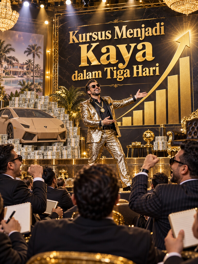 Kursus Menjadi Kaya dalam Tiga Hari