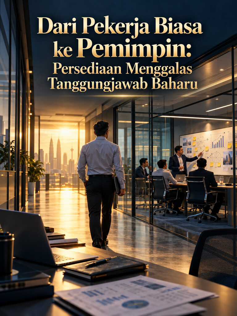 Dari Pekerja Biasa ke Pemimpin: Persediaan Menggalas Tanggungjawab Baharu