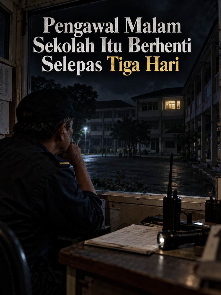 Pengawal Malam Sekolah Itu Berhenti Selepas Tiga Hari