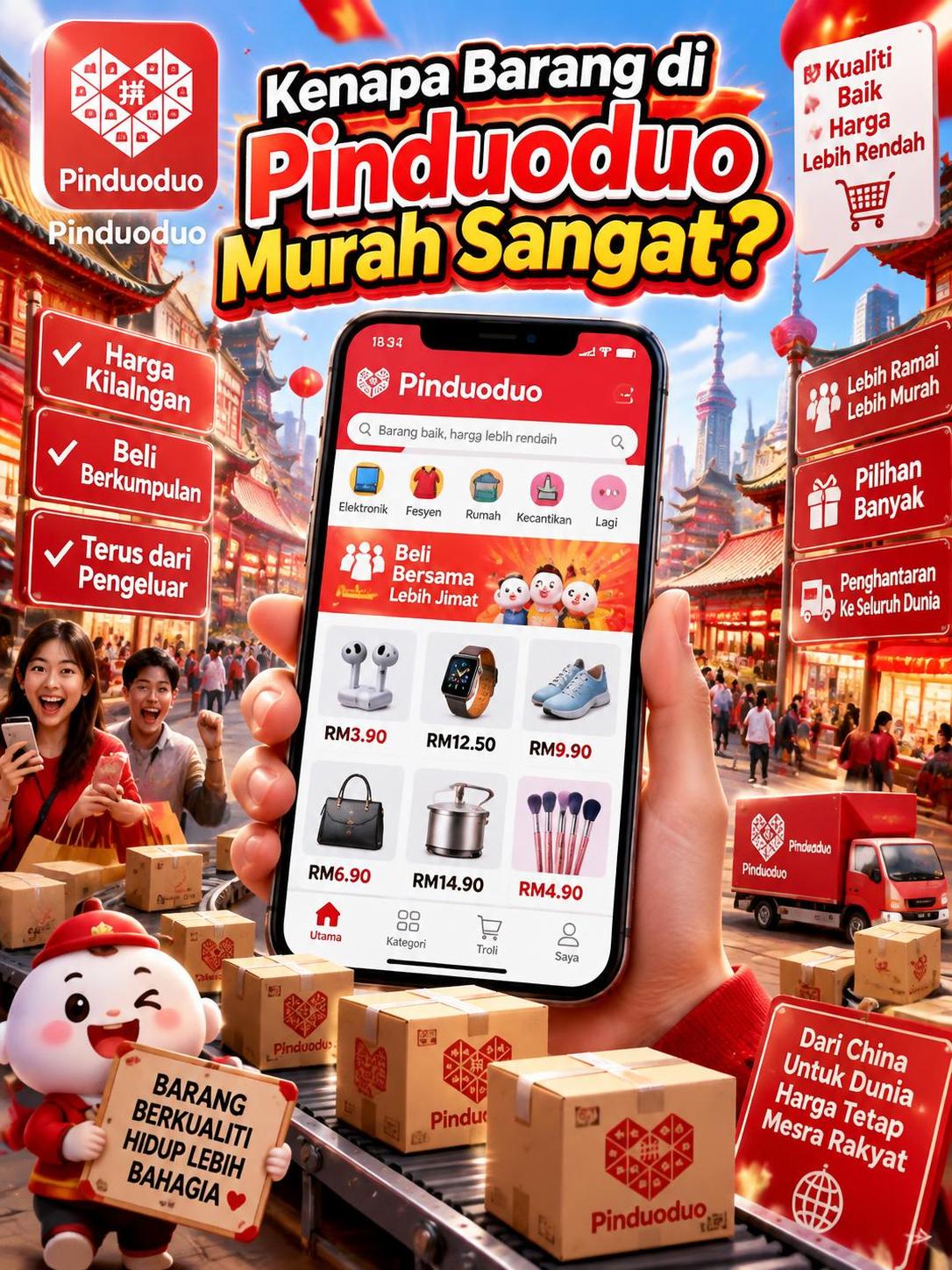 Kenapa Barang di Pinduoduo Murah Sangat?