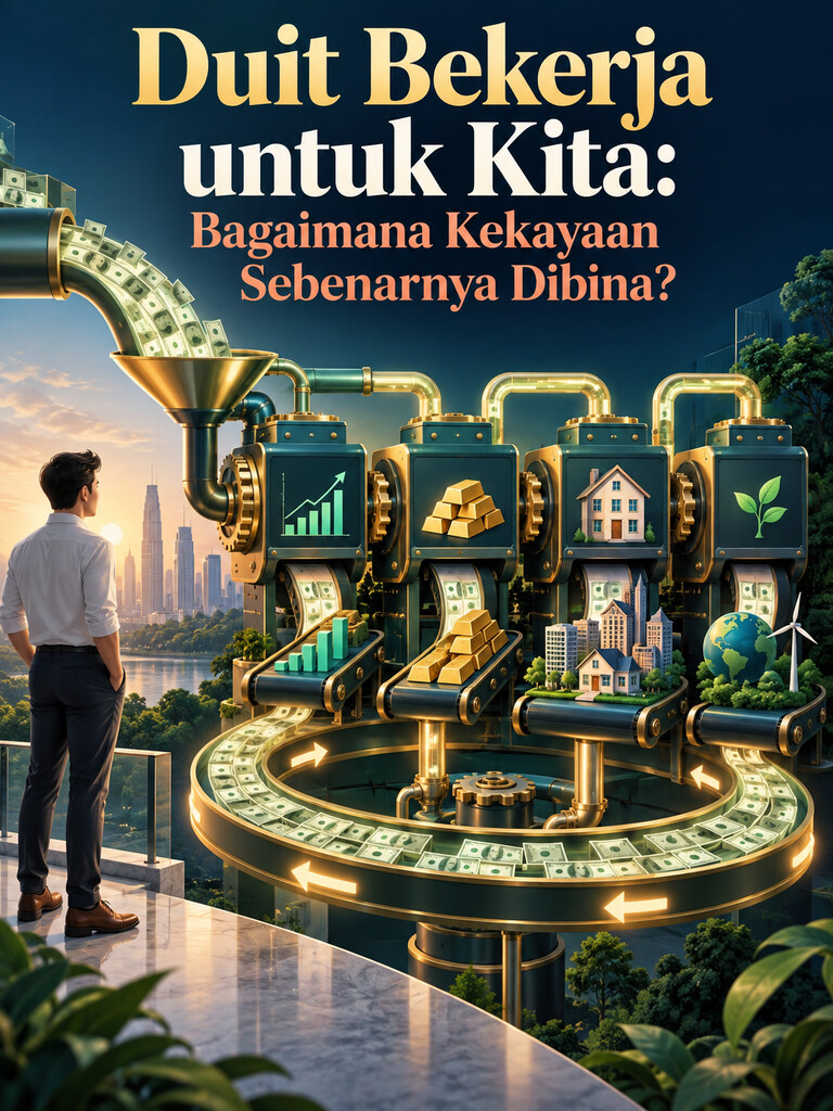 Duit Bekerja untuk Kita: Bagaimana Kekayaan Sebenarnya Dibina?