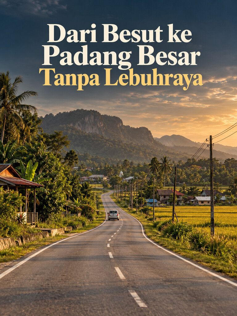 Dari Besut ke Padang Besar Tanpa Lebuhraya