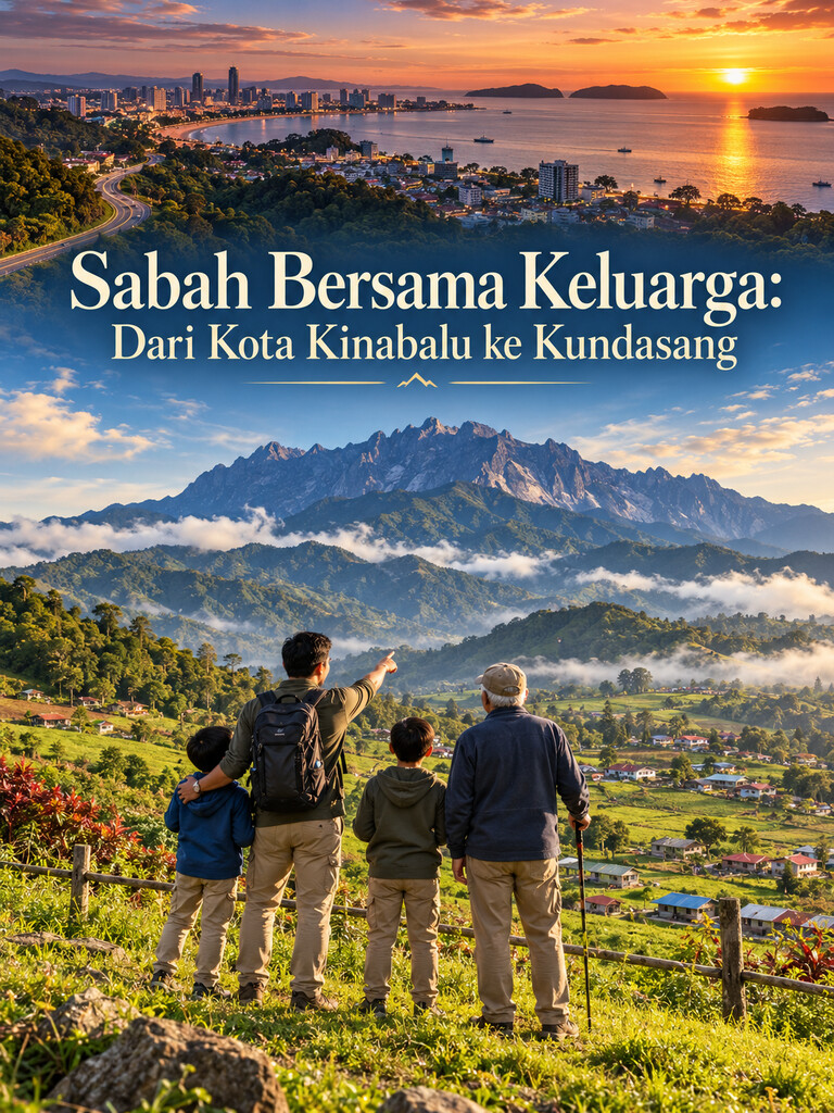 Sabah Bersama Keluarga: Dari Kota Kinabalu ke Kundasang