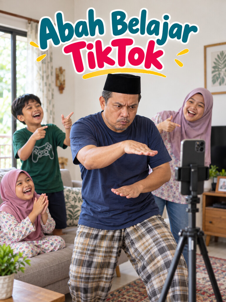 Abah Belajar TikTok