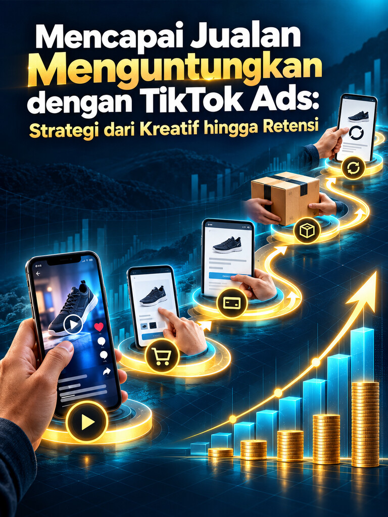 Mencapai Jualan Menguntungkan dengan TikTok Ads: Strategi dari Kreatif hingga Retensi