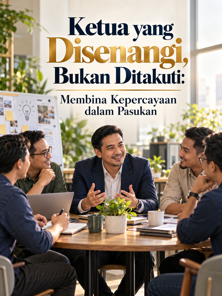 Ketua yang Disenangi, Bukan Ditakuti: Membina Kepercayaan dalam Pasukan