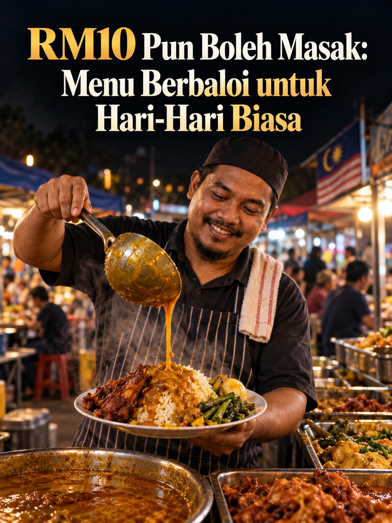 RM10 Pun Boleh Masak: Menu Berbaloi untuk Hari-Hari Biasa