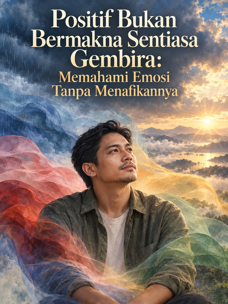 Positif Bukan Bermakna Sentiasa Gembira: Memahami Emosi Tanpa Menafikannya
