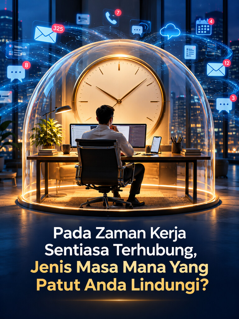 Pada Zaman Kerja Sentiasa Terhubung, Jenis Masa Mana Yang Patut Anda Lindungi?