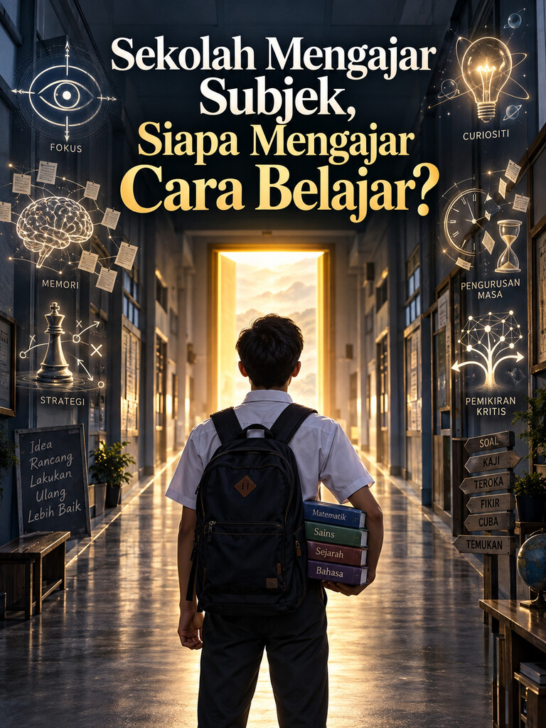 Sekolah Mengajar Subjek, Siapa Mengajar Cara Belajar?
