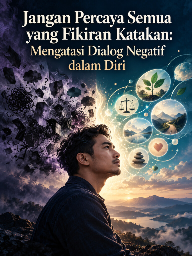 Jangan Percaya Semua yang Fikiran Katakan: Mengatasi Dialog Negatif dalam Diri