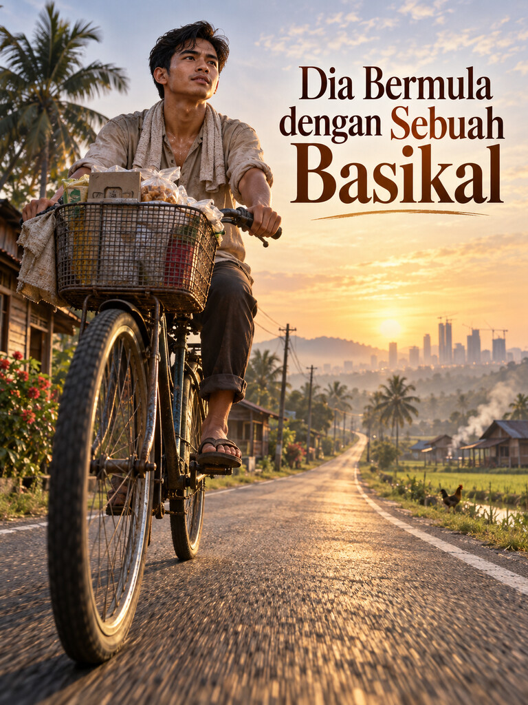 Dia Bermula dengan Sebuah Basikal