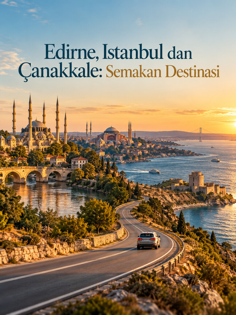 Edirne, Istanbul dan Çanakkale: Semakan Destinasi