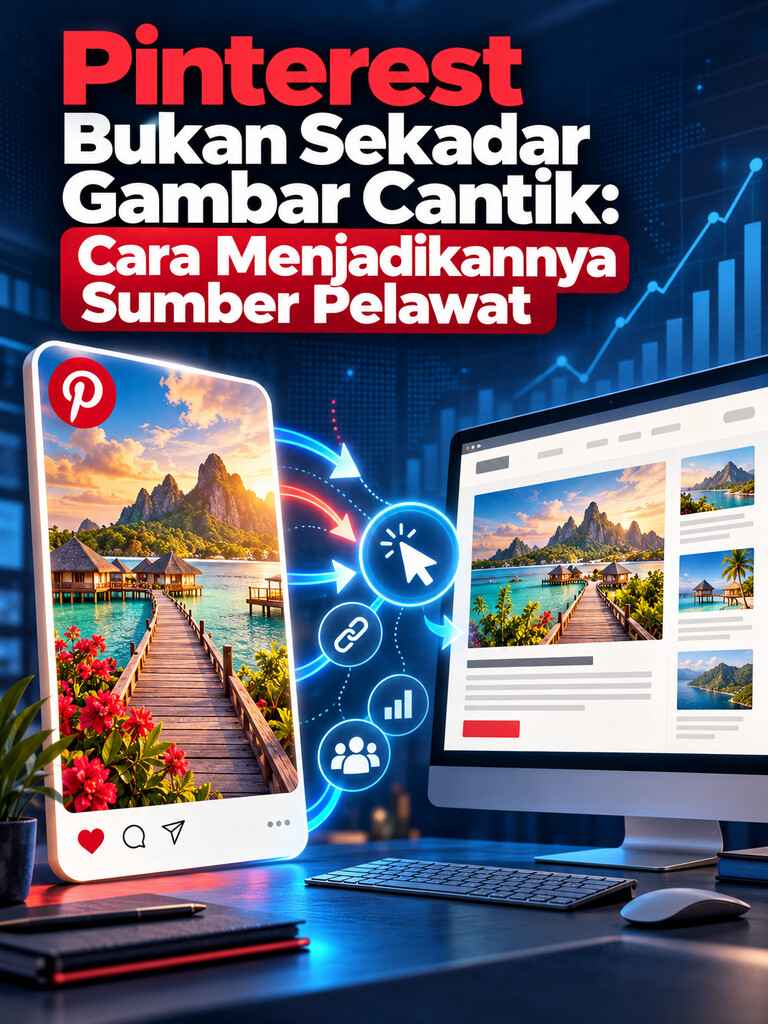 Pinterest Bukan Sekadar Gambar Cantik: Cara Menjadikannya Sumber Pelawat