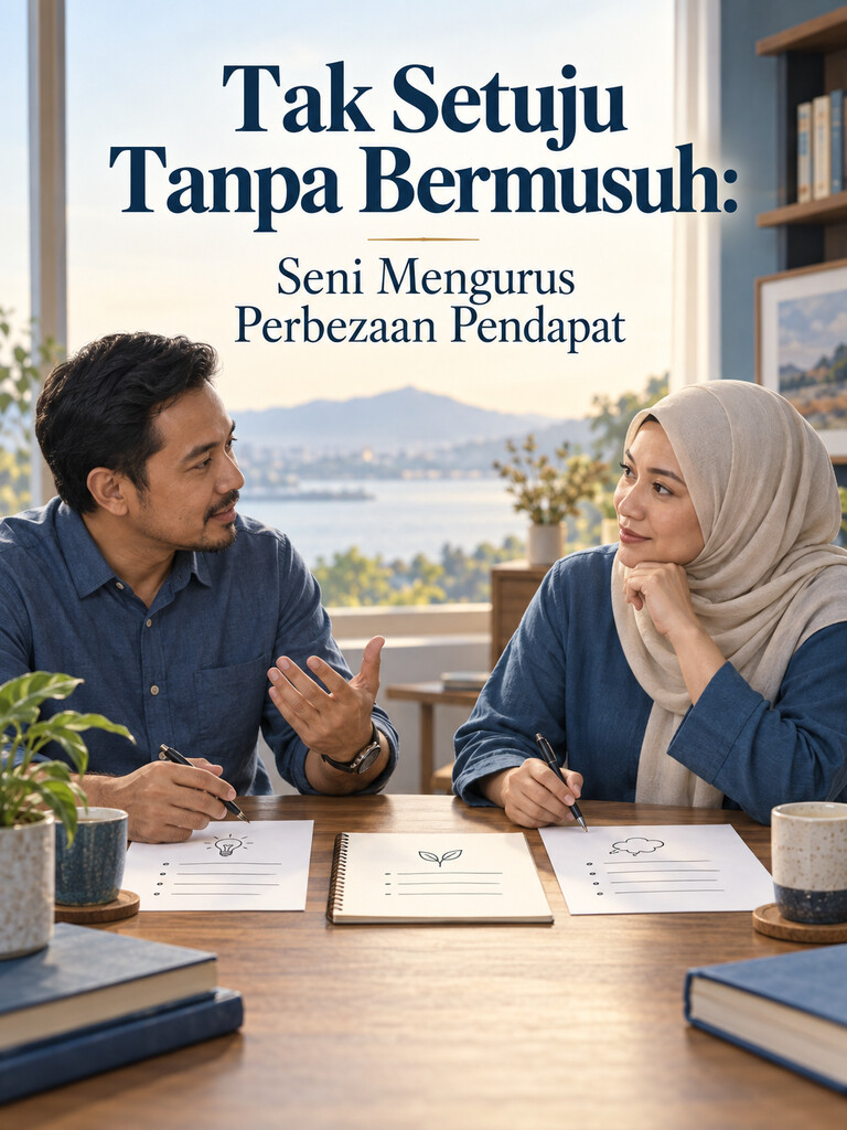 Tak Setuju Tanpa Bermusuh: Seni Mengurus Perbezaan Pendapat
