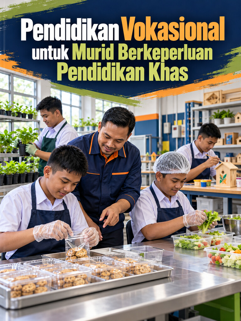 Pendidikan Vokasional untuk Murid Berkeperluan Pendidikan Khas