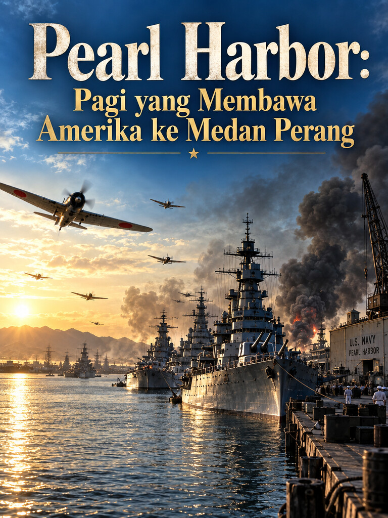 Pearl Harbor: Pagi yang Membawa Amerika ke Medan Perang