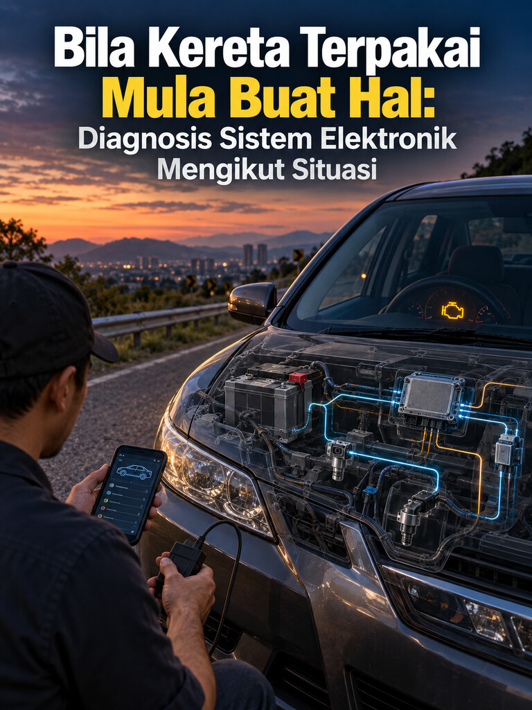Bila Kereta Terpakai Mula Buat Hal: Diagnosis Sistem Elektronik Mengikut Situasi