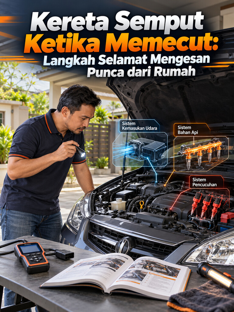 Kereta Semput Ketika Memecut: Langkah Selamat Mengesan Punca dari Rumah