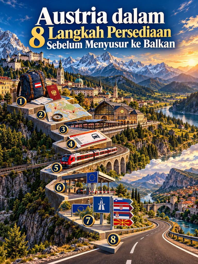 Austria dalam 8 Langkah Persediaan Sebelum Menyusur ke Balkan