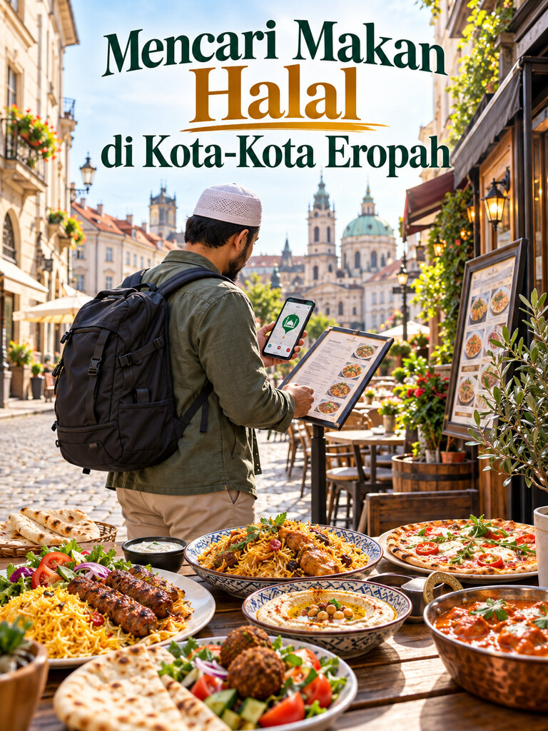 Mencari Makan Halal di Kota-Kota Eropah