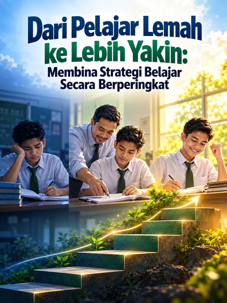 Dari Pelajar Lemah ke Lebih Yakin: Membina Strategi Belajar Secara Berperingkat