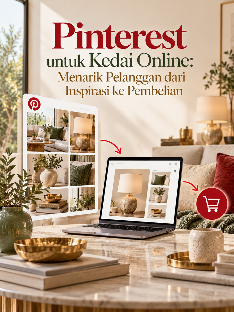 Pinterest untuk Kedai Online: Menarik Pelanggan dari Inspirasi ke Pembelian