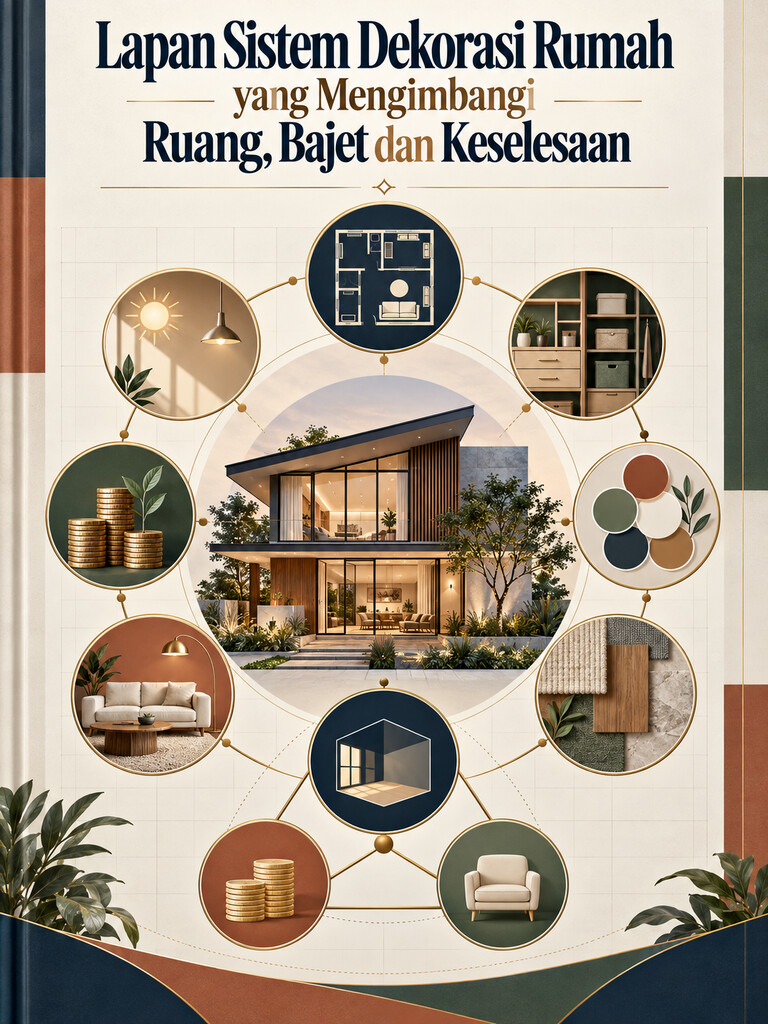 Lapan Sistem Dekorasi Rumah yang Mengimbangi Ruang, Bajet dan Keselesaan