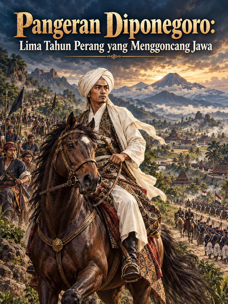 Pangeran Diponegoro: Lima Tahun Perang yang Menggoncang Jawa