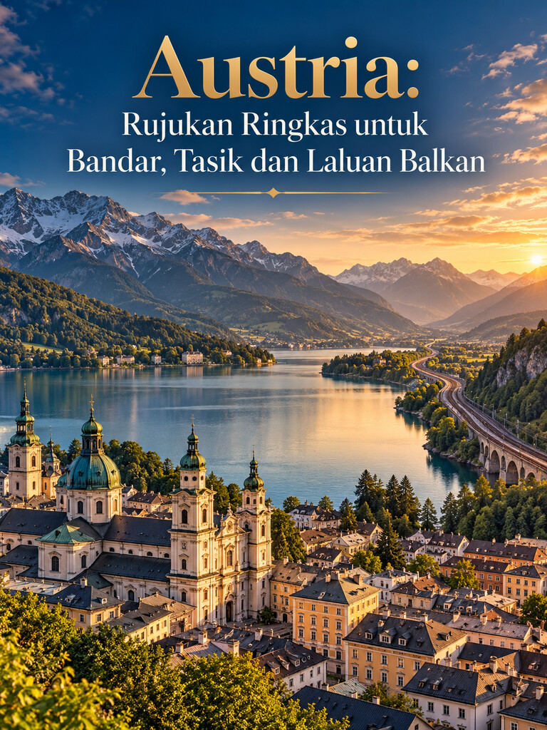 Austria: Rujukan Ringkas untuk Bandar, Tasik dan Laluan Balkan