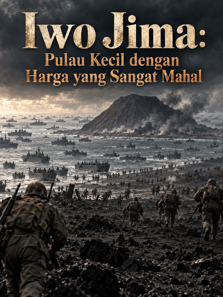 Iwo Jima: Pulau Kecil dengan Harga yang Sangat Mahal