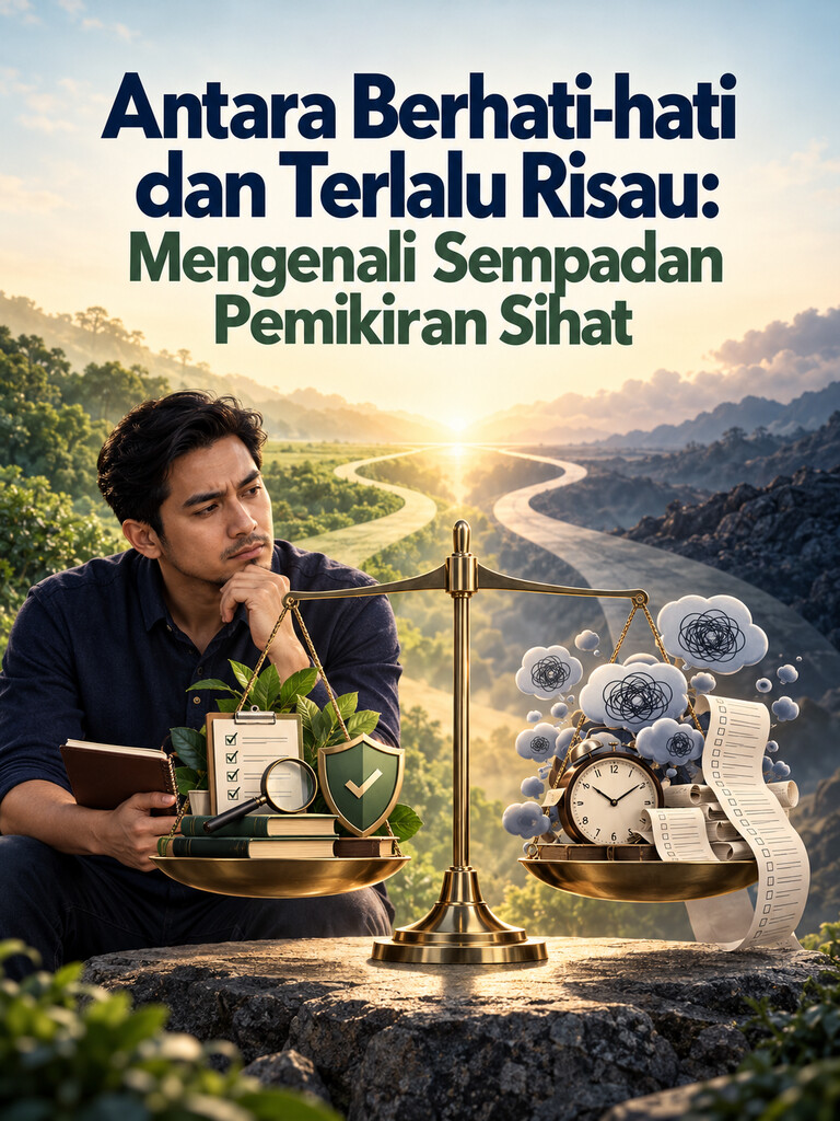 Antara Berhati-hati dan Terlalu Risau: Mengenali Sempadan Pemikiran Sihat