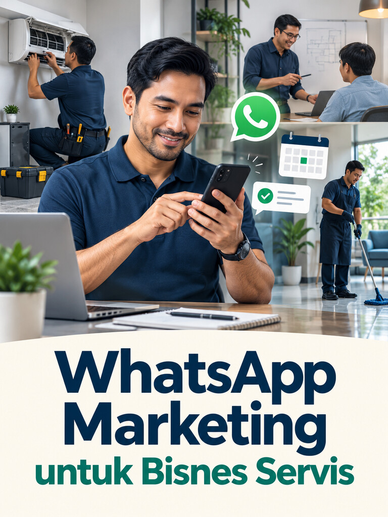 WhatsApp Marketing untuk Bisnes Servis