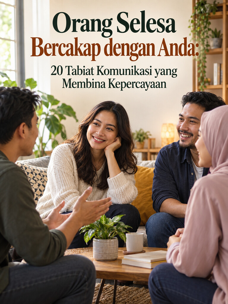 Orang Selesa Bercakap dengan Anda: 20 Tabiat Komunikasi yang Membina Kepercayaan