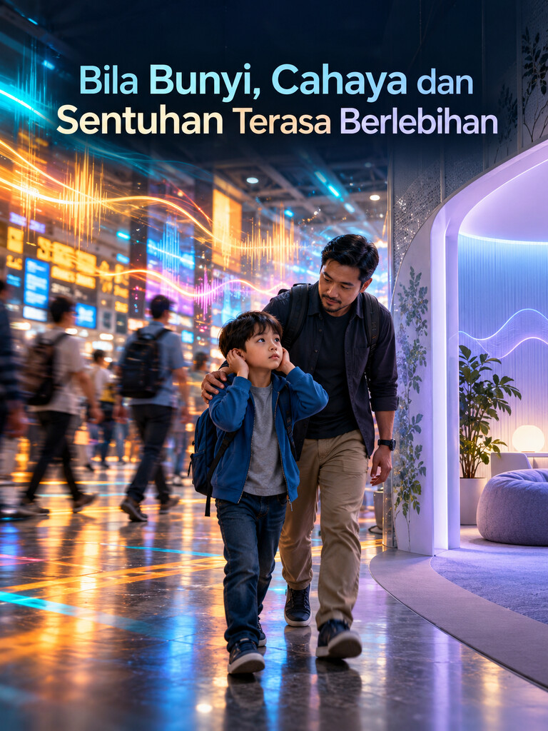 Bila Bunyi, Cahaya dan Sentuhan Terasa Berlebihan