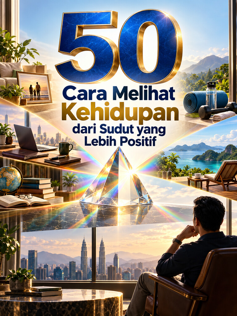 50 Cara Melihat Kehidupan dari Sudut yang Lebih Positif