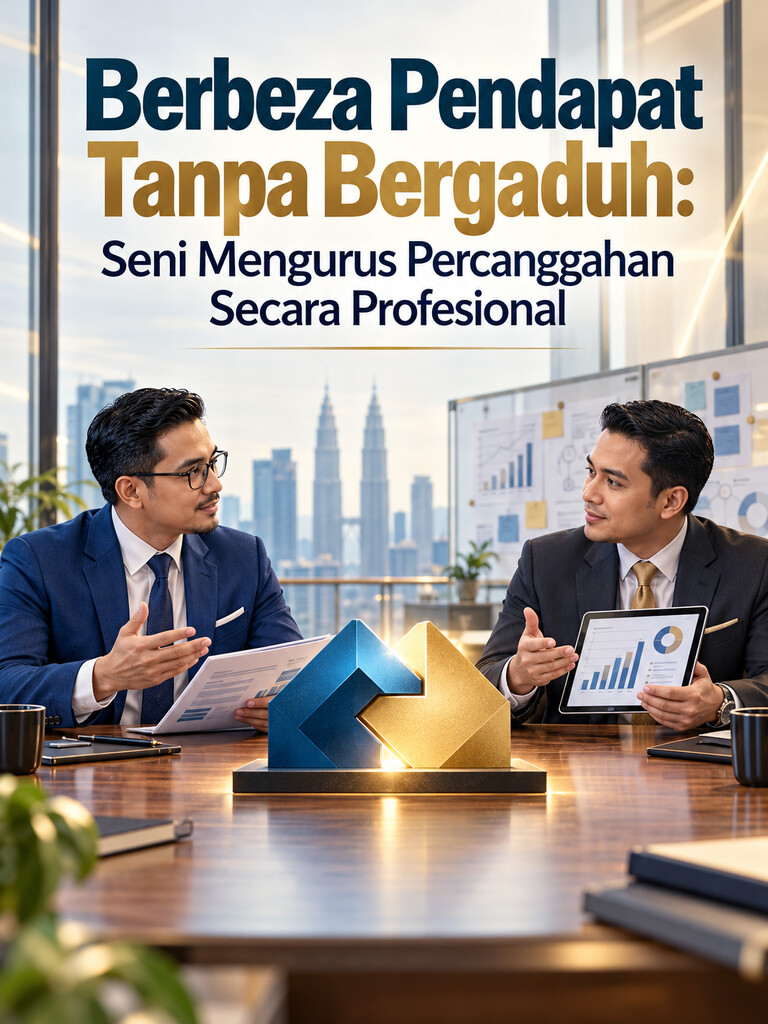 Berbeza Pendapat Tanpa Bergaduh: Seni Mengurus Percanggahan Secara Profesional