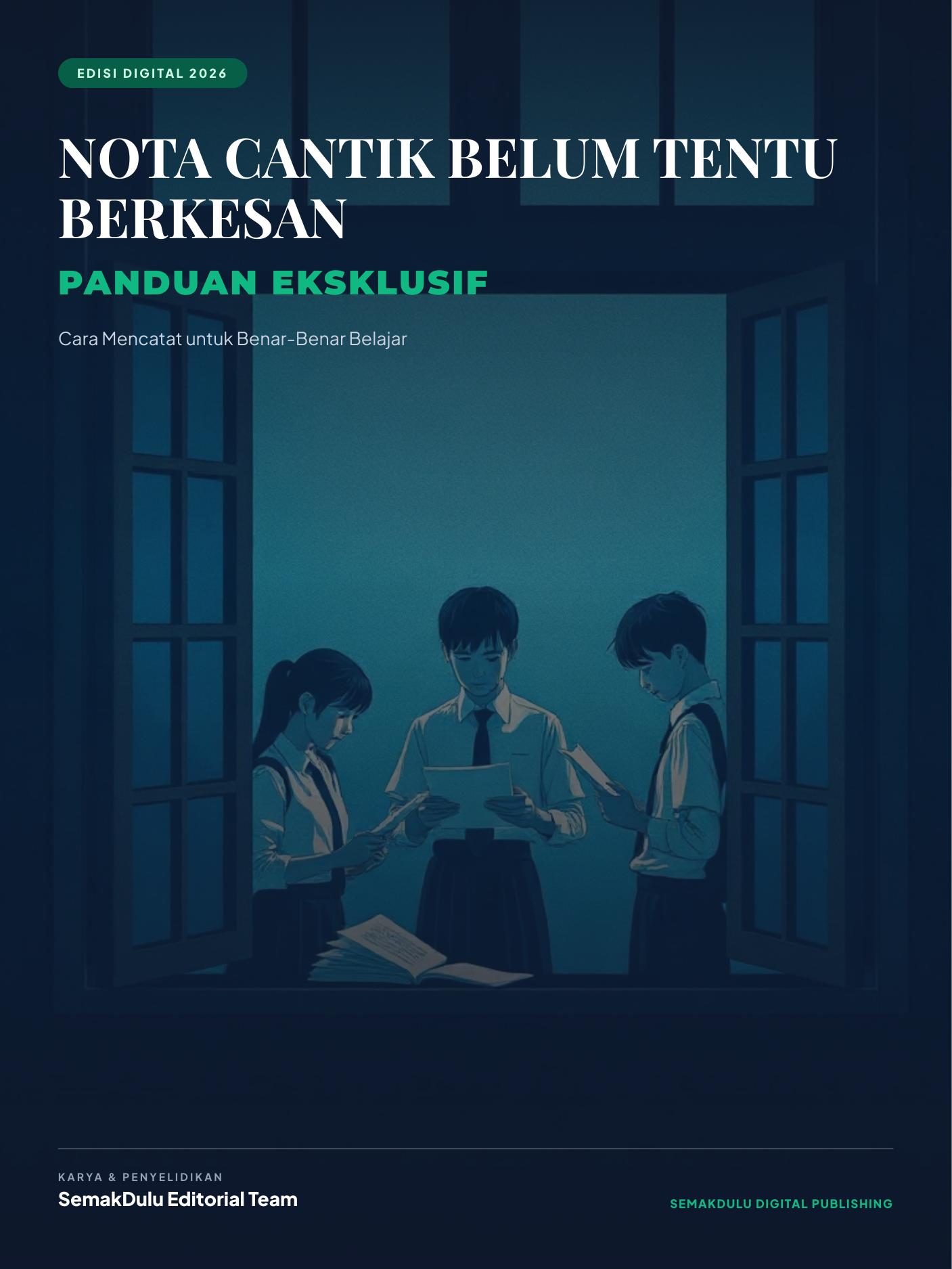Nota Cantik Belum Tentu Berkesan: Cara Mencatat untuk Benar-Benar Belajar