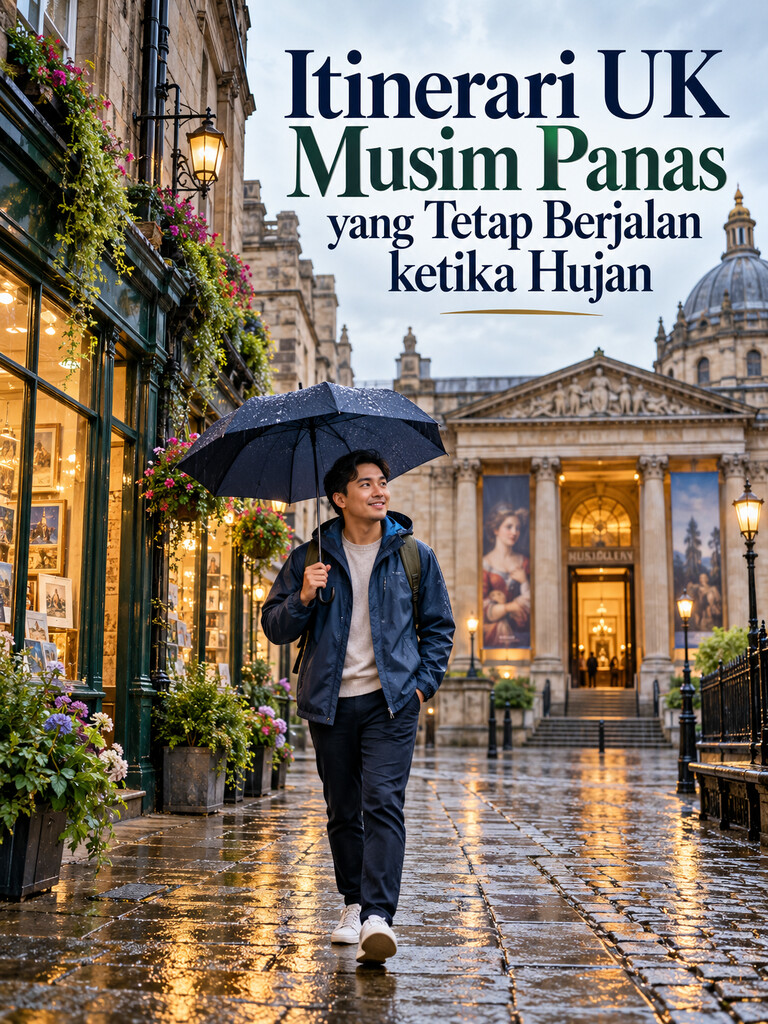 Itinerari UK Musim Panas yang Tetap Berjalan ketika Hujan
