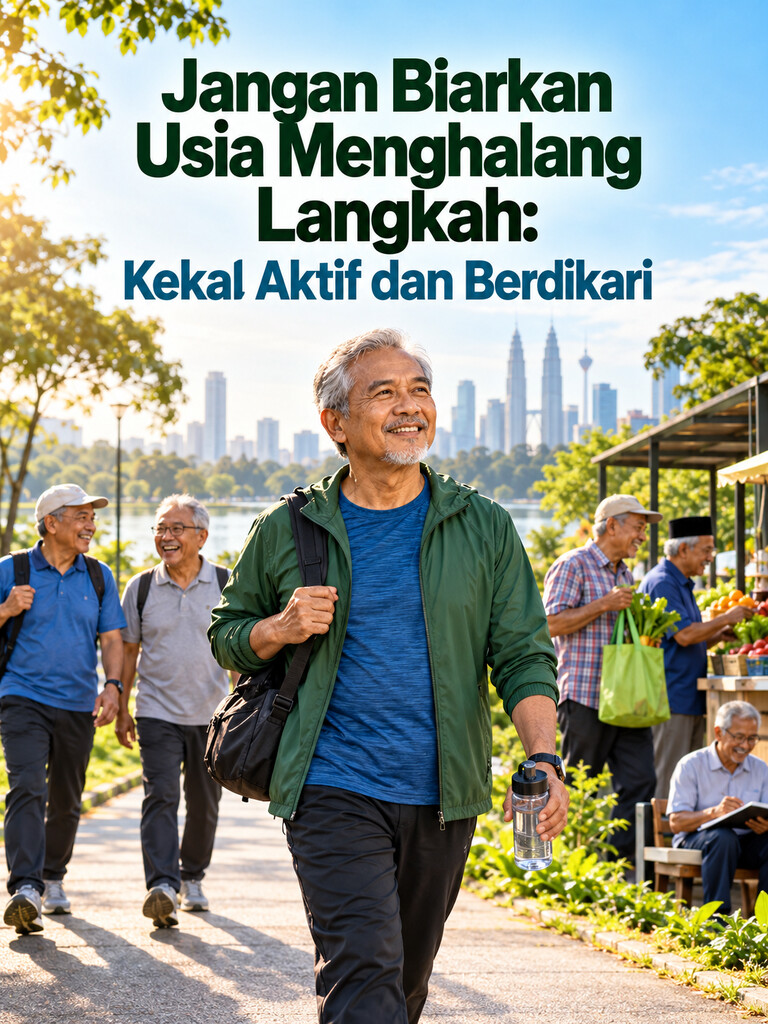 Jangan Biarkan Usia Menghalang Langkah: Kekal Aktif dan Berdikari