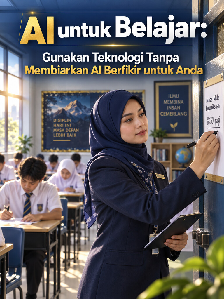 AI untuk Belajar: Gunakan Teknologi Tanpa Membiarkan AI Berfikir untuk Anda