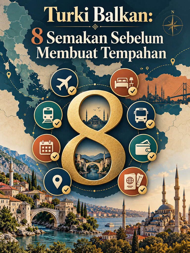 Turki Balkan: 8 Semakan Sebelum Membuat Tempahan