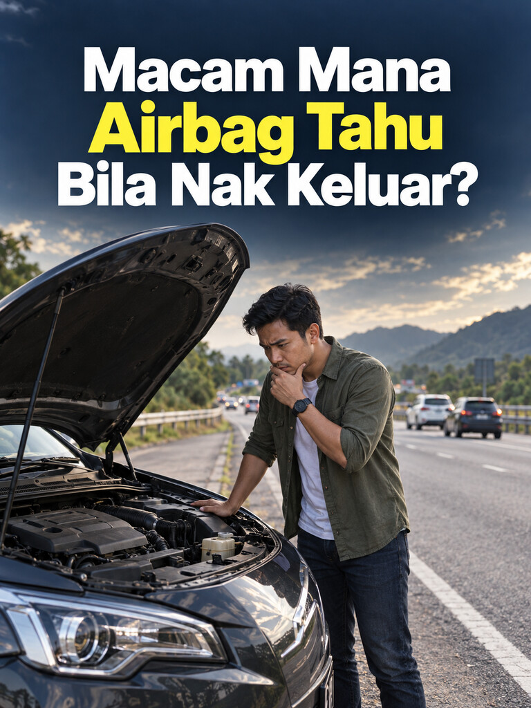 Macam Mana Airbag Tahu Bila Nak Keluar?