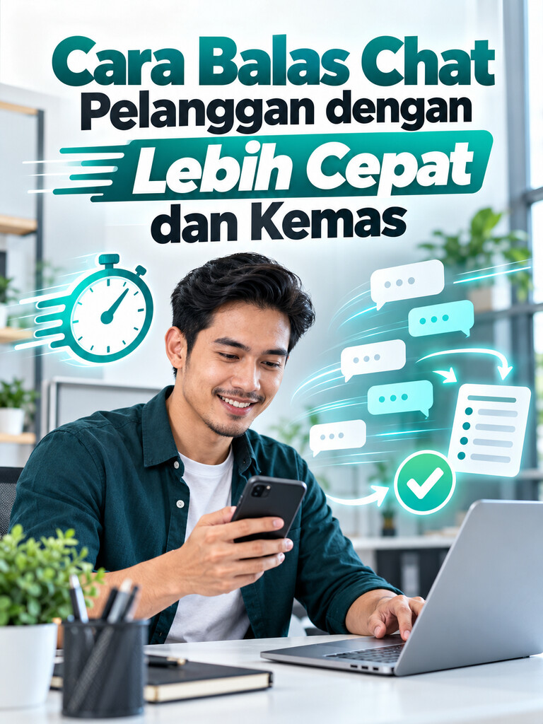 Cara Balas Chat Pelanggan dengan Lebih Cepat dan Kemas