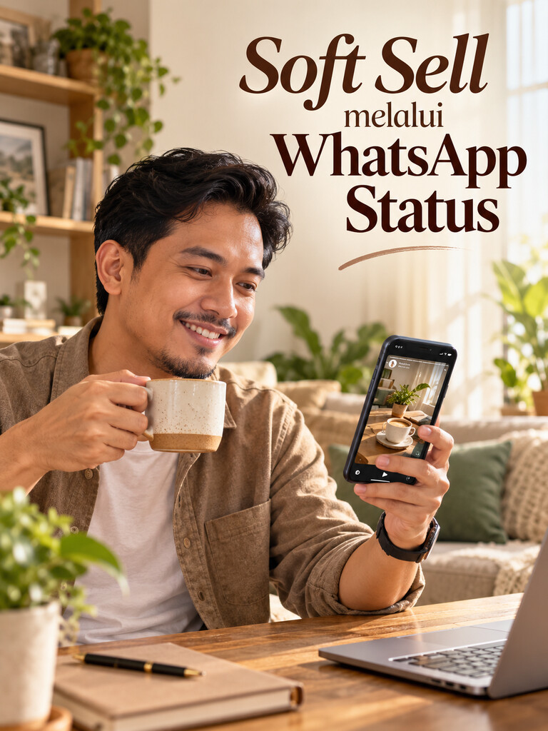 Soft Sell melalui WhatsApp Status