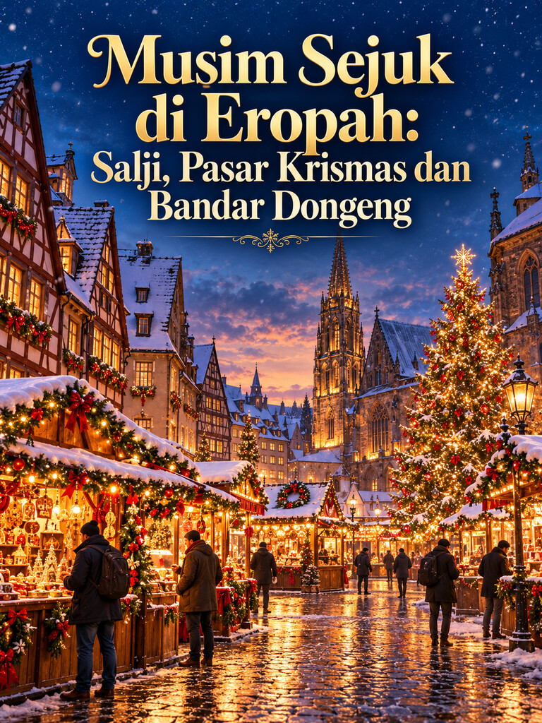 Musim Sejuk di Eropah: Salji, Pasar Krismas dan Bandar Dongeng