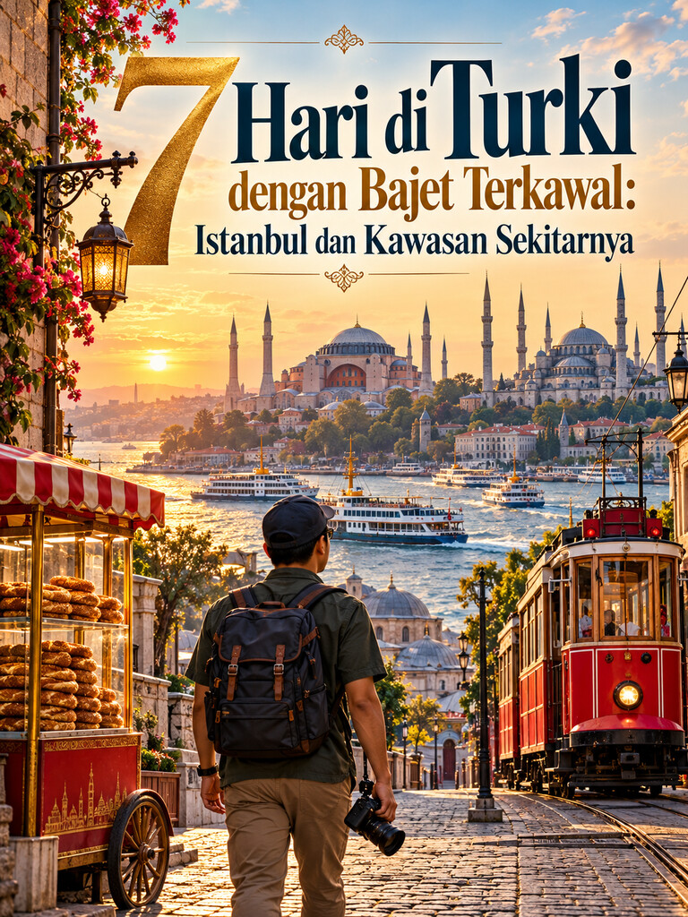 7 Hari di Turki dengan Bajet Terkawal: Istanbul dan Kawasan Sekitarnya
